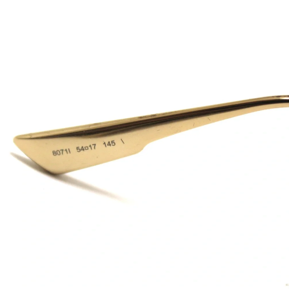 Christian Dior Black / Gold Sunglasses 80711 w/ Dior Sunglass Case - Picture 10 of 12